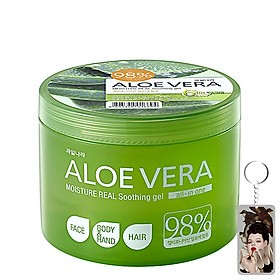 Dưỡng da Aloe Natura Moisture Real Soothing Hàn Quốc 500g