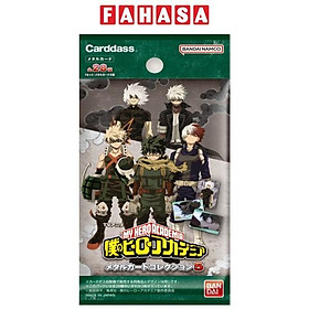 Hình ảnh Bộ Thẻ Sưu Tập Nhân Vật My Hero Academia Vol.5 - Thẻ Ánh Kim - Bandai HA-MC05 (2 Cards Ngẫu Nhiên/Túi)