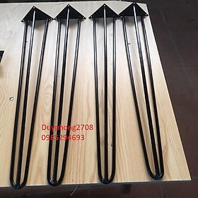 Mua bộ 3 chân bàn sắt hairpin (loại 30cm có kèm vít)