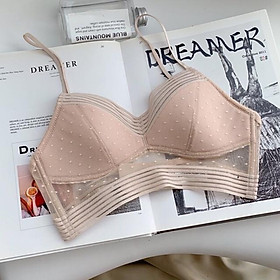  Bralette Ren Lưới Hở Lưng Cao Cấp Mới B145