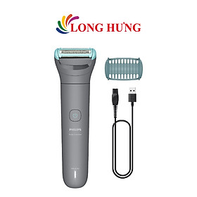 Máy làm sạch lông cho nam Philips Body Groomer 3000 Series BG3470/15 - Hàng chính hãng