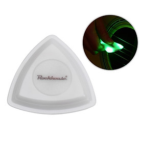 Rockhouse LED Guitar Pick Luminous Guitar Picks Built-in 3pcs LEDs for Acoustic Folk Guitar Electric Guitars Accessories