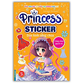 Sách - Princess sticker - Dán hình công chúa - Công chúa quyến rũ