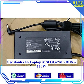 Mua Sạc dành cho Laptop MSI GL62M 7RDX - 120W - Kèm Dây nguồn - Hàng Nhập Khẩu