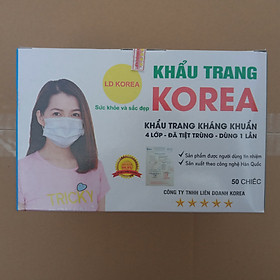 KHẨU TRANG Y TẾ KOREA, 04 LỚP