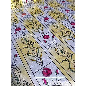 Mua Phim decan dán mờ kính 3D Hoa Hồng Đỏ T063 Khổ 90x100cm giảm nắng cửa sổ chống chói giảm nhiệt