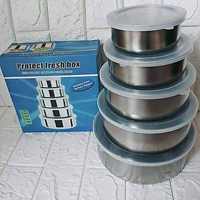 BỘ THỐ LẠNH INOX 5 MÓN