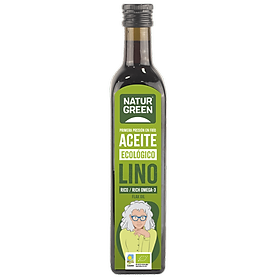Dầu Hạt Lanh Hữu Cơ Naturgreen (250ml)