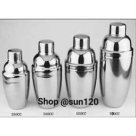 Bình lắc pha chế shaker cocktail trà sữa inox