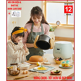 Mua Nồi cơm điện đa năng 4L nấu cơm  canh  lẩu  mỳ ... phục vụ bữa ăn 2-12 người B40T1HC