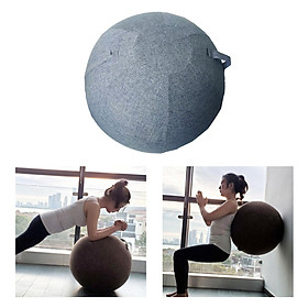55cm Exercise Ball Cover Yoga Pilates Ball Sitting Ball Chair Covers