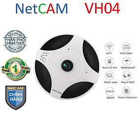 Mua Camera quan sát toàn cảnh 360 độ Panorama NetCAM VH04  kích thước 10x2cm  độ phân giải 2MP - Hàng chính hãng