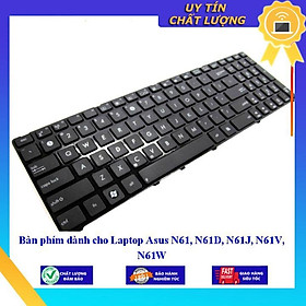 Bàn phím dùng cho Laptop Asus N61 N61D N61J N61V N61W - Hàng Nhập Khẩu New Seal