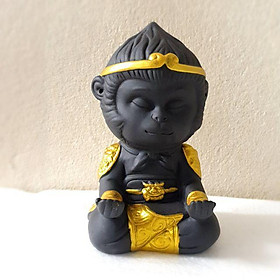 Mua Tượng tôn ngộ không - Tượng tề thiên đại thánh tượng trang trí bể cá tượng trang trí hồ cá trang trí tiểu cảnh Size To