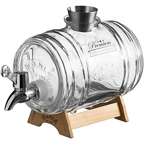 BÌNH ĐƯNG NƯỚC PHA CHẾ ĐỒ UỐNG KILNER BARREL DRINKS DISPENSER 1 LÍT Hàng Chính Hãng