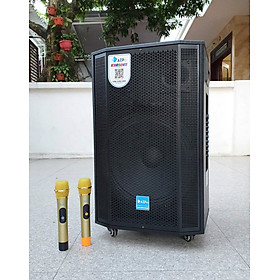 Mua Loa kéo AZPro 1508A - Bản cải tiến có reverb - Loa kéo di động 3 đường tiếng bass 4 tấc - Tặng kèm 2 micro UHF - Chống hú FBX  Công suất cực lớn lên đến 550W - Đầy đủ kết nối Bluetooth  AV  USB  SD card - Cổng 6.5 cắm micro ngoài - Hàng nhập khẩu