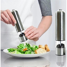 Ống xay tiêu inox dùng pin AAA sang trọng