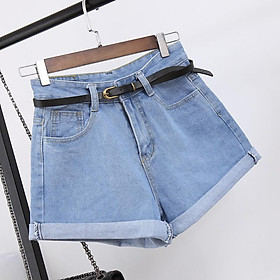 Quần Short Jean Nữ Phong Cách Hàn Quốc Siêu Hot N11