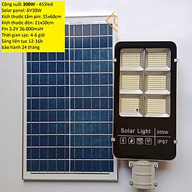 Mua Đèn trụ năng lượng mặt trời 300W