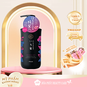 Dầu xả Kracie Ichikami Smoothing Conditioner Suôn Mượt Tóc Dành Cho Tóc Khô Xơ(480ml)