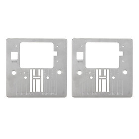 2Pack Heavy-duty Singer Sewing Needle Plate No for Domestic Sewing Machine