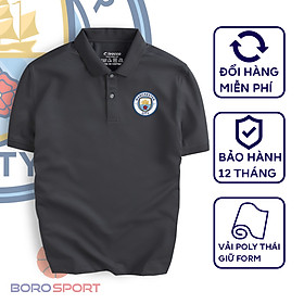 Áo Polo Boro Sport Chất Liệu Vải Poly Thái Giữ Form Thiết Kế Thời Trang Năng Động Manchester City