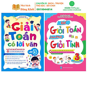 Sách - Combo 2 cuốn Giải Toán Có Lời Văn Lớp 1-2-3 - Toán Đố Lớp 1-2-3 và Giỏi Toán Giỏi Tính - Toán Lớp 1-2-3