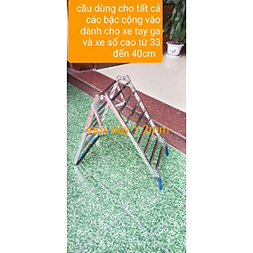 Mua cầu dắt xe inox 100% kích thước 130x40cm