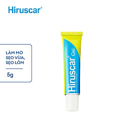 Gel Cải Thiện Sẹo Vừa, Sẹo Lõm, Sẹo Thâm Hiruscar 5G
