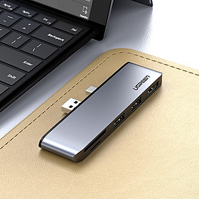 Mua Cổng chuyển đổi USB 3.0/SD/TF Card/Mini Displayport to HDMI cho Surface Pro4 5 6 Ugreen 70338 - Hàng chính hãng