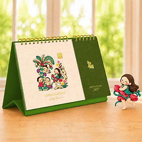 Lịch Để Bàn Tranh Dân Gian Đông Hồ 2027 - Kèm Note - Linh Lan 2027-LL
