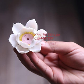 Mua Đế cắm nhang bằng gốm hình hoa sen