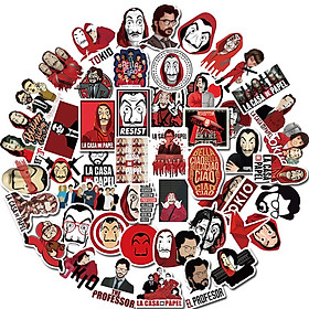 Set 30 Sticker Money Heist