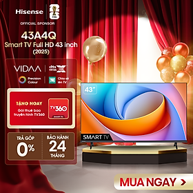 Mua Smart Tivi Hisense 43 inch FHD 43A4Q  Giao hàng toàn quốc  Bảo hành 2 năm - HÀNG CHÍNH HÃNG