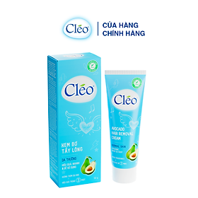 Kem Tẩy Lông Chiết Xuất Bơ Cleo Dành Cho Da Thường 50g, an toàn, không đau và đạt hiệu quả nhanh chóng