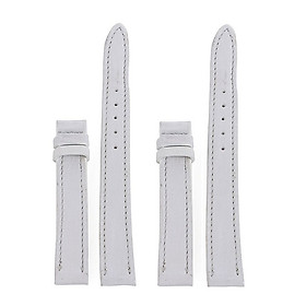 Dây đồng hồ da bò nhiều size màu trắng HC8105-19-33