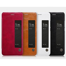 Bao da cao cấp chính hãng Nillkin QIN Series cho Huawei P10
