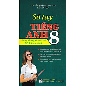 Sổ Tay Tiếng Anh Lớp 8 (Dùng Chung Cho Các Bộ SGK Hiện Hành) _HA