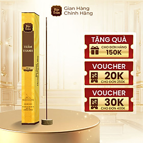 Mua Trầm Thanh Cao Cấp 20cm – Hộp Vàng 20g – Bảo Trầm | Hương Trầm Tự Nhiên – Sạch – Thư Giãn