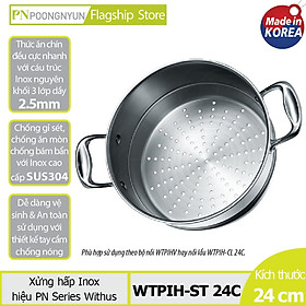 Xửng hấp Inox PoongNyun WTPIH-ST 24C - Size 24cm