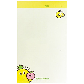 Giấy Note iiGEN YZ-3359 - Mẫu 3 - Hình Dứa