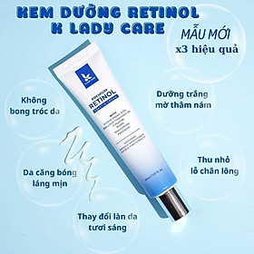 Kem dưỡng da Retinol K Lady Care Bakuchiol 30ml Hàn Quốc phiên bản mới