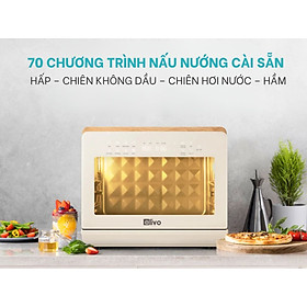 Nồi Chiên Hấp Đa Năng OLIVO SF20 PRO - Dung tích vượt trội 20L, Ứng dụng công nghệ hiện đại bậc nhất - 70 Chế Độ Cài Sẵn- Hàng Chính Hãng