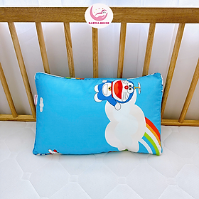 Gối trẻ em Katina House, 30x45cm, gòn lông vũ êm ái, vải Cotton satin hàn quốc giúp gối êm mềm, mát