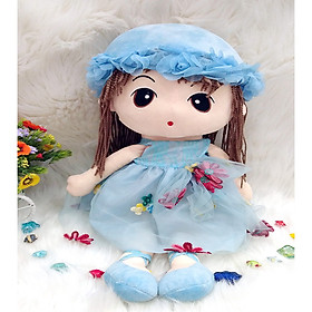 Gấu Bông Búp Bê ChiPi VÁY VOAN XANH HOA ĐỦ MÀU