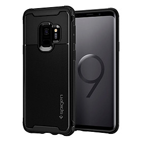 Ốp Lưng Samsung Galaxy S9 Rugged Armor Urban Spigen Đen - Hàng Chính Hãng