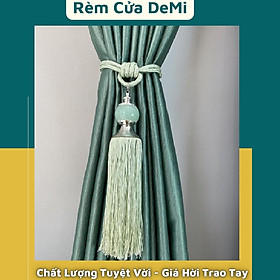 Mua Dây cột rèm cửa đẹp giá rẻ 35K/ cái ( MÀU XANH NGỌC )