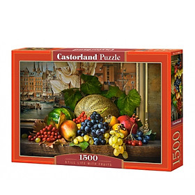 Xếp hình puzzle Still Life with Fruits 1500 mảnh Castroland C151868