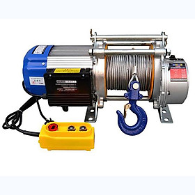 Tời Đất ABG 750-1500Kg 220V 60M - Máy Tời Kéo Mặt Đất Được Chuyên Dùng Kéo Vật Liệu Xây Dựng, Hàng Hóa, Nhà Xưởng - Hàng Chính Hãng (Giao Màu Ngẫu Nhiên)