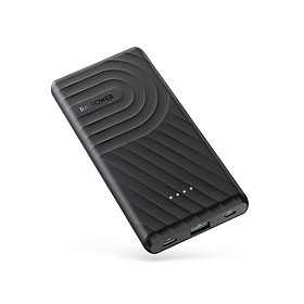 Pin Sạc Dự Phòng RAVPower 10000mAh In/Out Type-C PD 18W, Quick Charge 3.0 - RP-PB195 - Hàng Chính Hãng